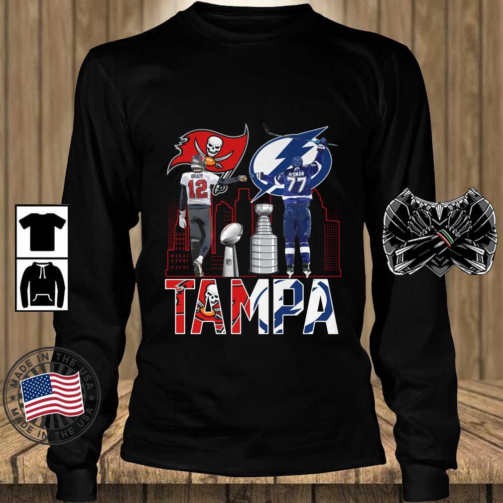 Tampa Bay Buccaneers Tom Brady Tampa Bay Lightning Hedman Tampa shirt,  hoodie, sweater, long sleeve and tank top