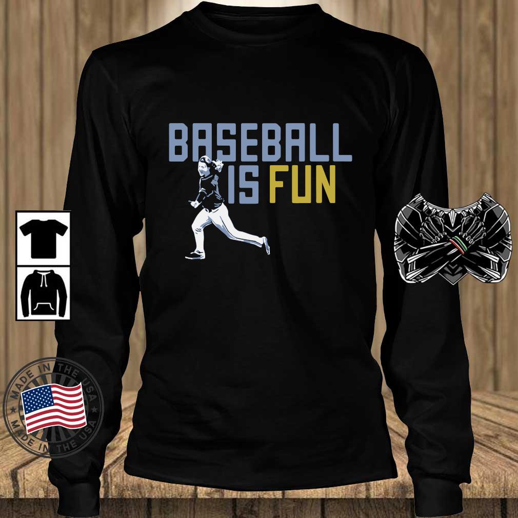 Brett Maverick Phillips baseball is fun Tampa Bay Rays shirt, hoodie, tank  top, sweater and long sleeve t-shirt