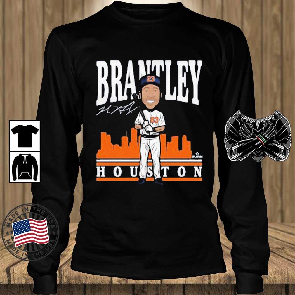 Michael Brantley Toon Houston Astros Signature Shirt, hoodie