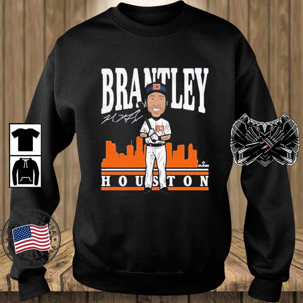 Michael Brantley Toon Houston Astros Signature Shirt, hoodie, sweater, long  sleeve and tank top