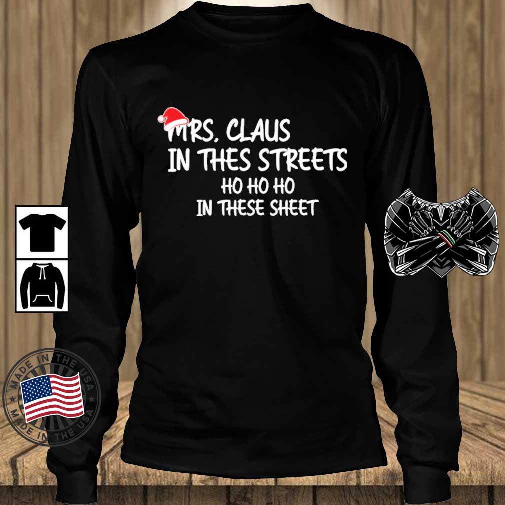 Mrs Claus in the streets Ho Ho Ho in the streets
