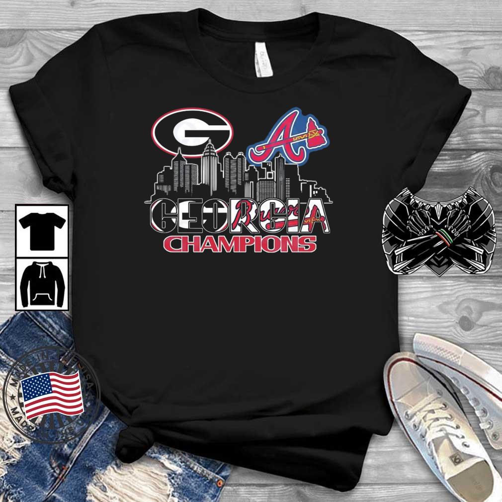 2022 Champions Uga Bulldogs Braves Ncaa Georgia Bulldogs shirt, hoodie,  sweater, long sleeve and tank top