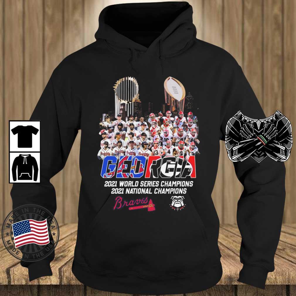 Official 2021 World Series and National Champions Atlanta Braves and  Georgia Bulldogs shirt, hoodie, sweater, long sleeve and tank top