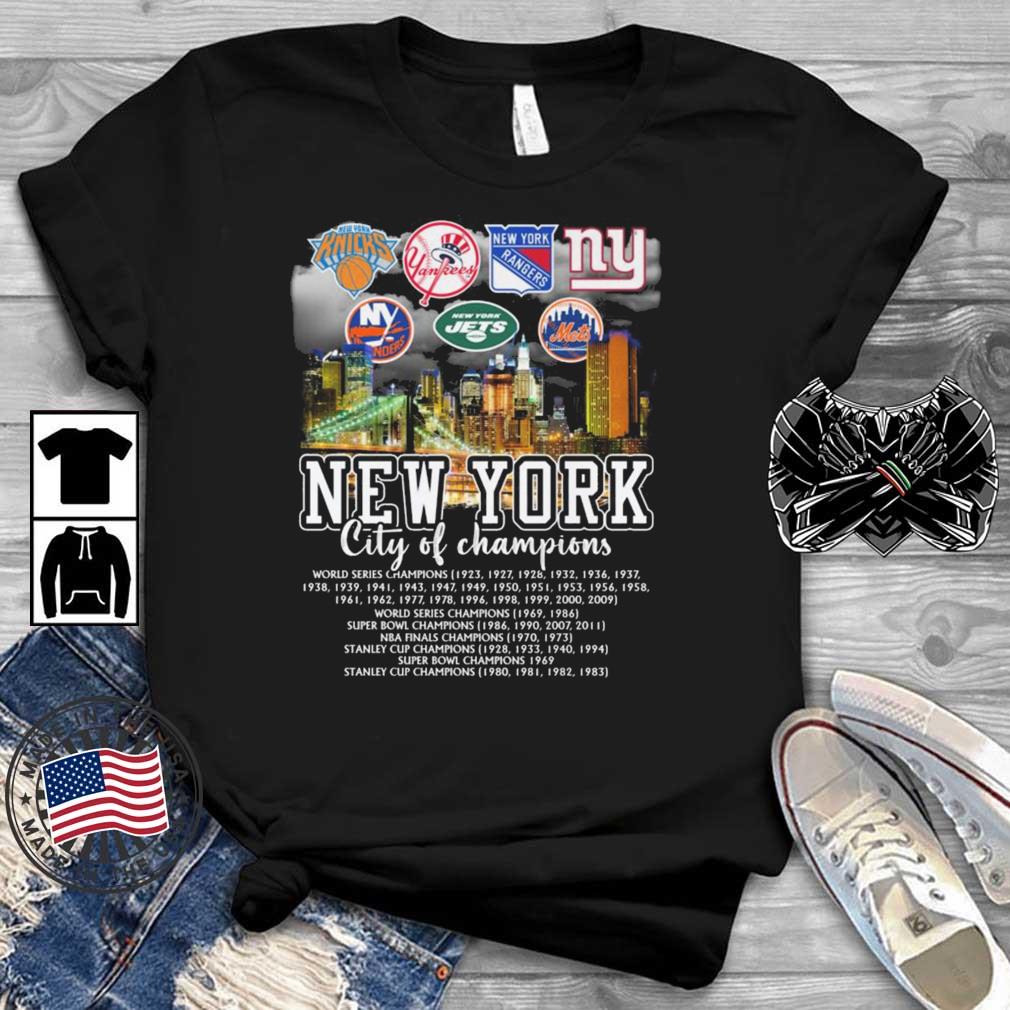 New York Knicks New York Rangers New York Jets and New York Mets