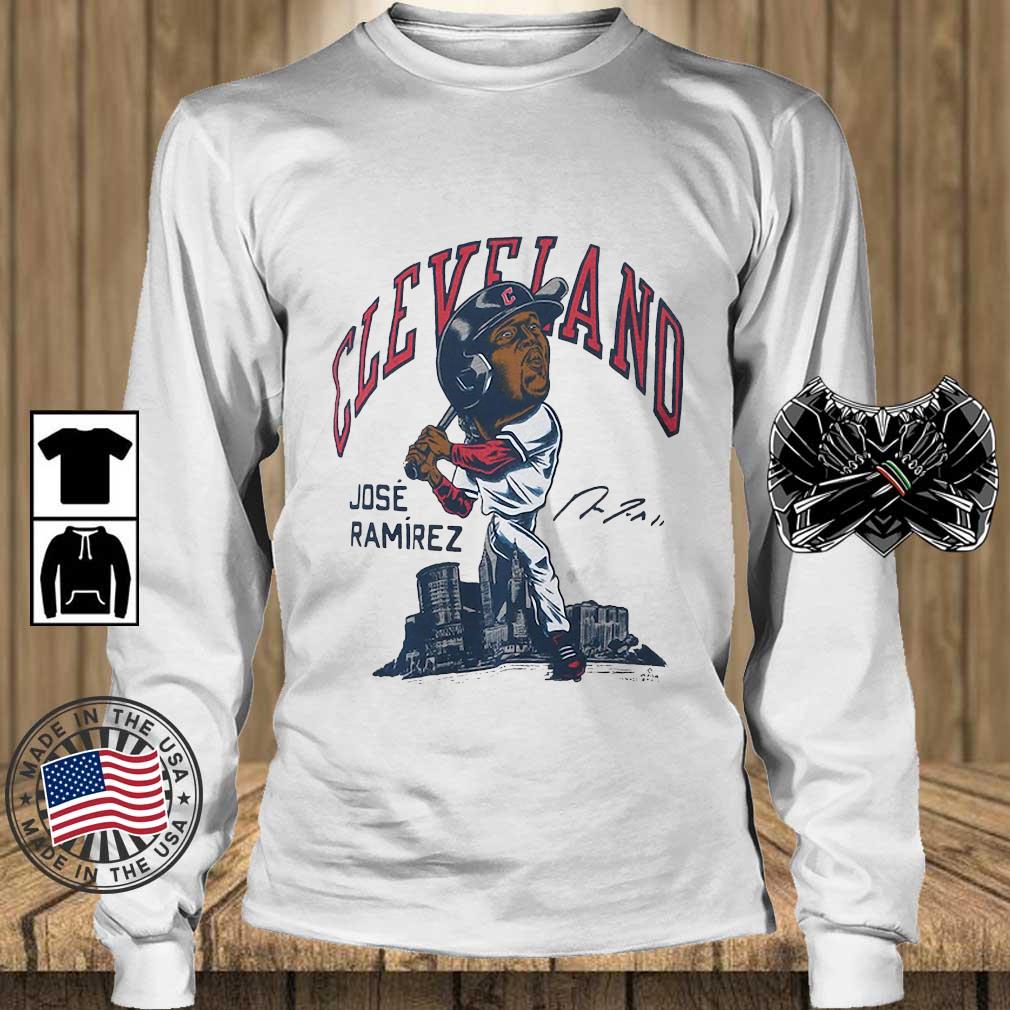 Cleveland Guardians Jose Ramirez Signature Shirt, hoodie, sweater