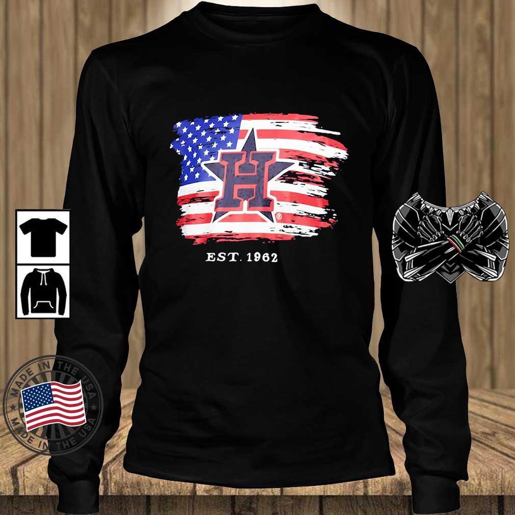 Houston Astros July 4th Shirt Three Logo Astros Gift