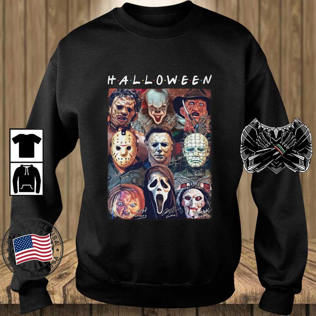 Halloween Horror Movies Characters Signatures 2022 Shirt