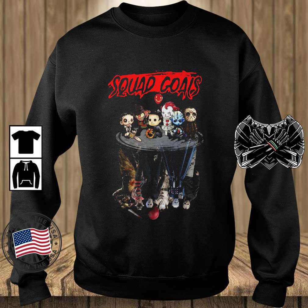 Horror Movies Characters Squad Goals Water Reflection Shirt