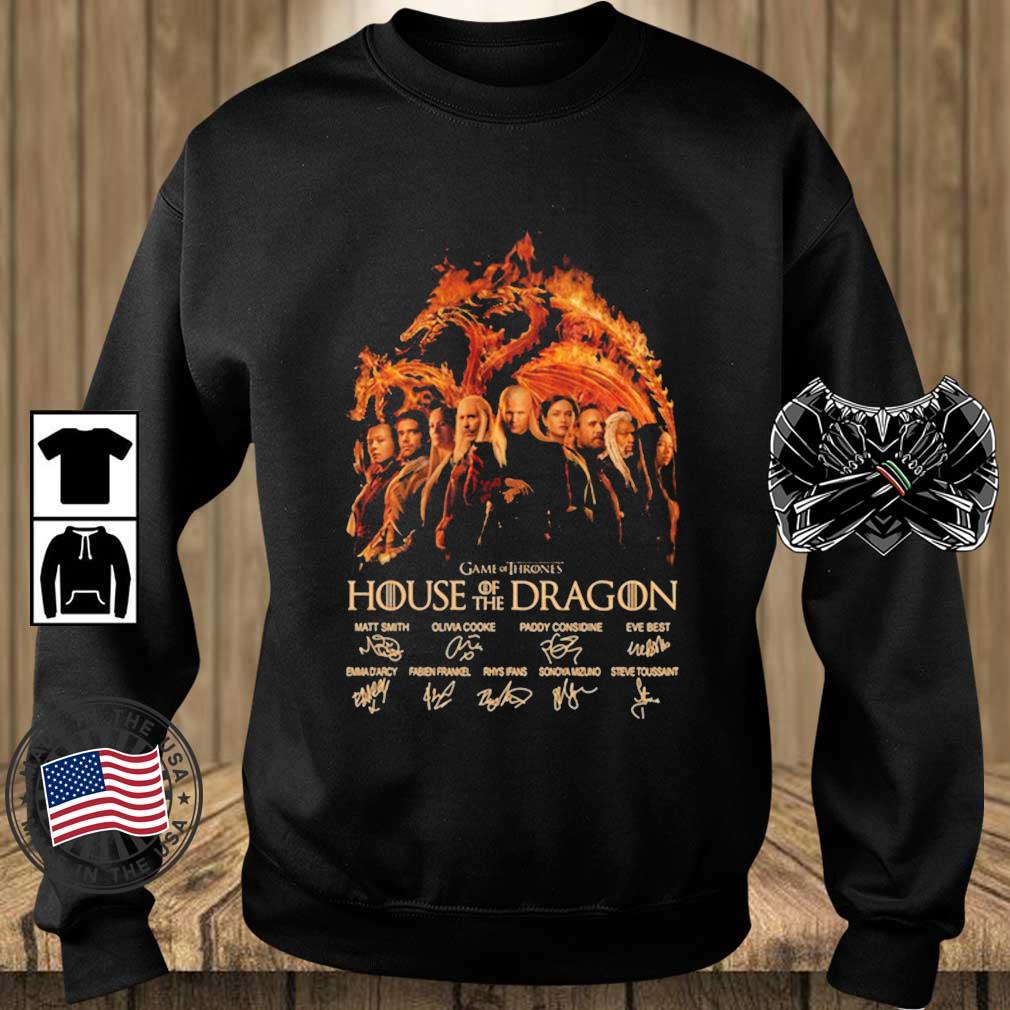 House Of The Dragon Game Of Thrones Signatures shirt