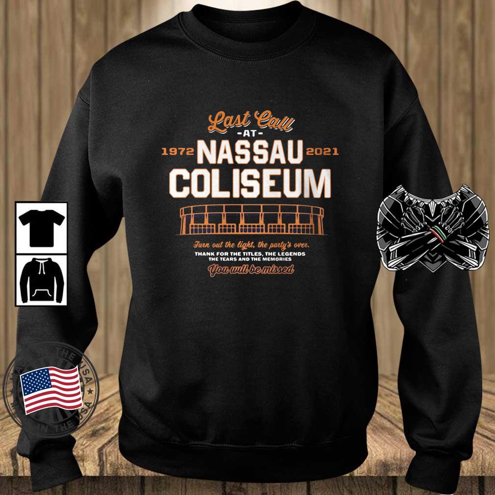 Last Call Nassau Coliseum 1972 2021 Shirt