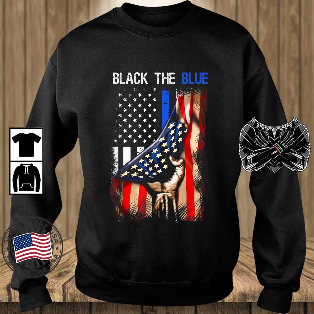 2022 Back The Blue American Flag Vintage T-Shirt