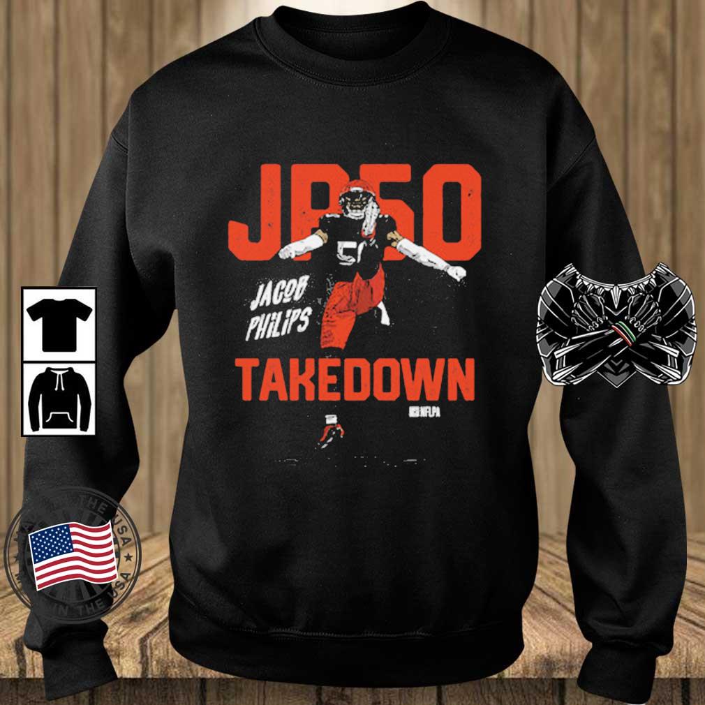 Cleveland Browns Jacob Phillips Jp50 Takedown shirt