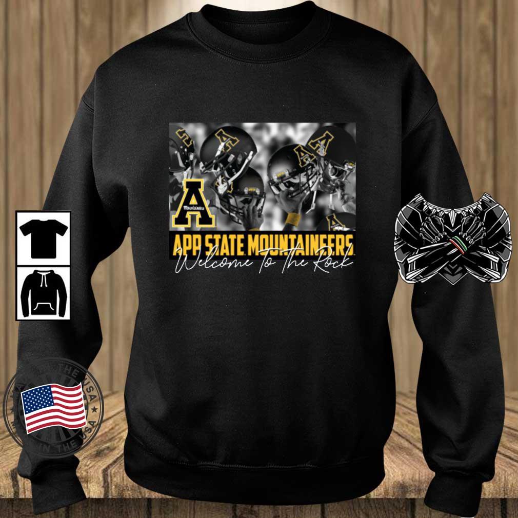 Appalachian State Mountaineers Welcome To The Rock shirt