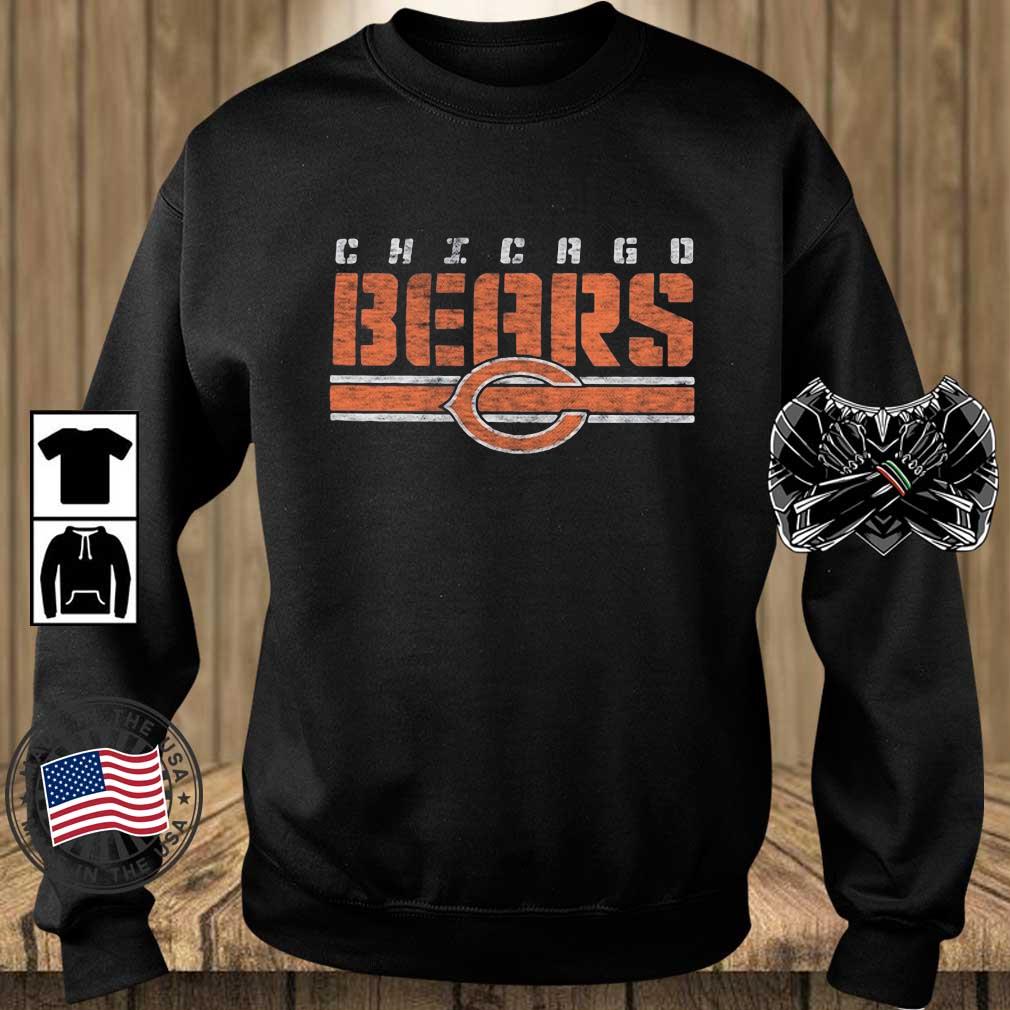 Chicago Bears '47 Logo Team Stripe T-Shirt