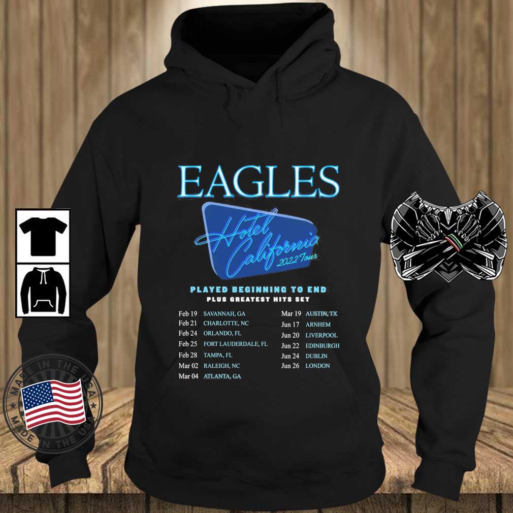 Eagles greatest hits tour shirt, hoodie, sweater, long sleeve and