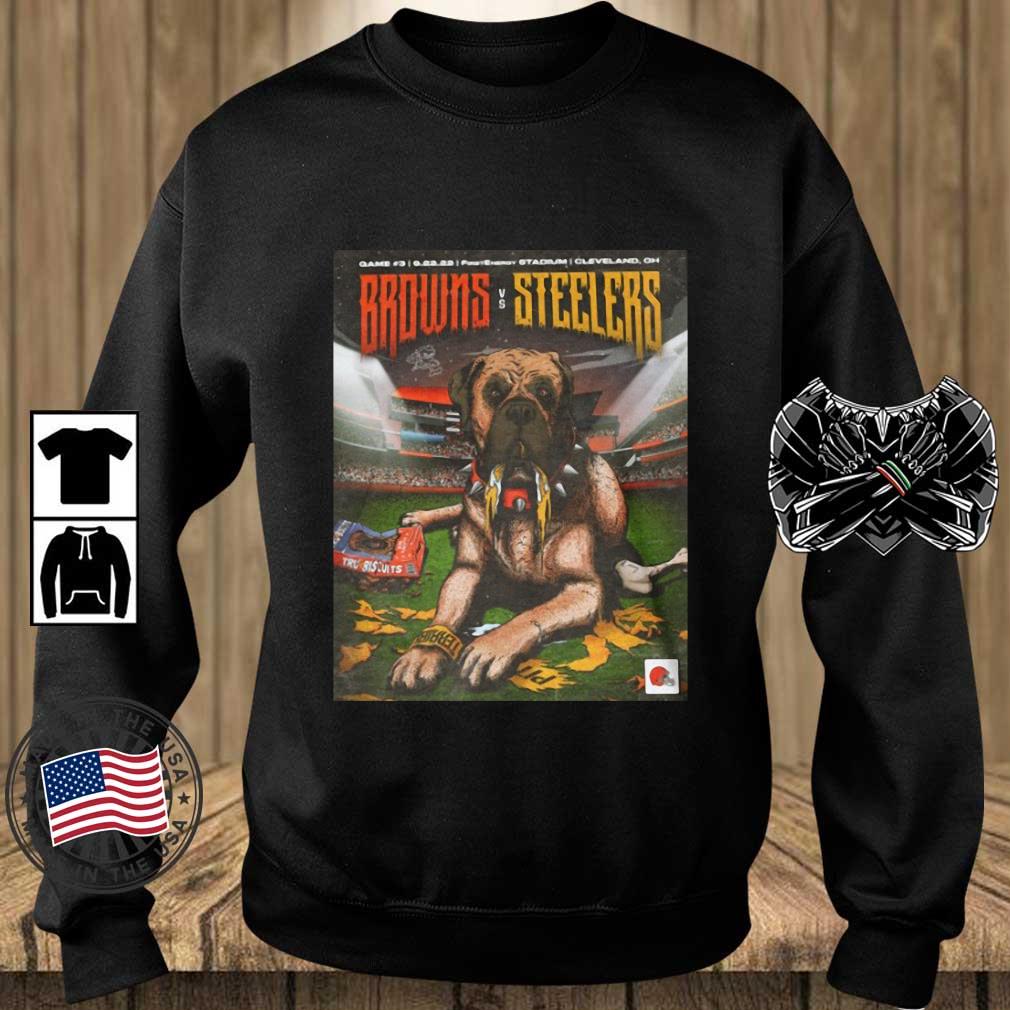 Game 3 Cleveland Browns Vs Pittsburgh Steelers 2022 Shirt
