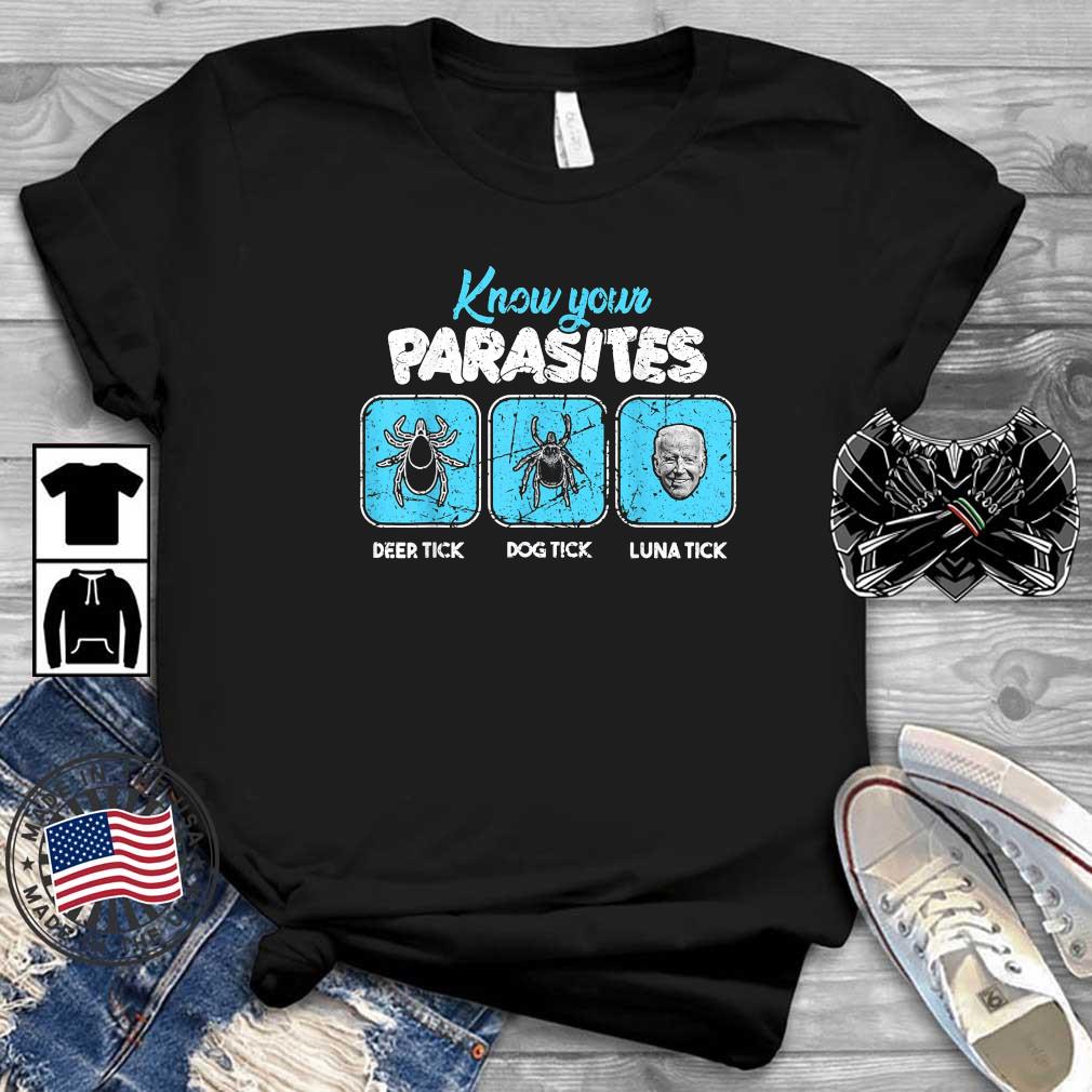 Know Your Parasites Joe Biden Trump 2024 Election Shirt