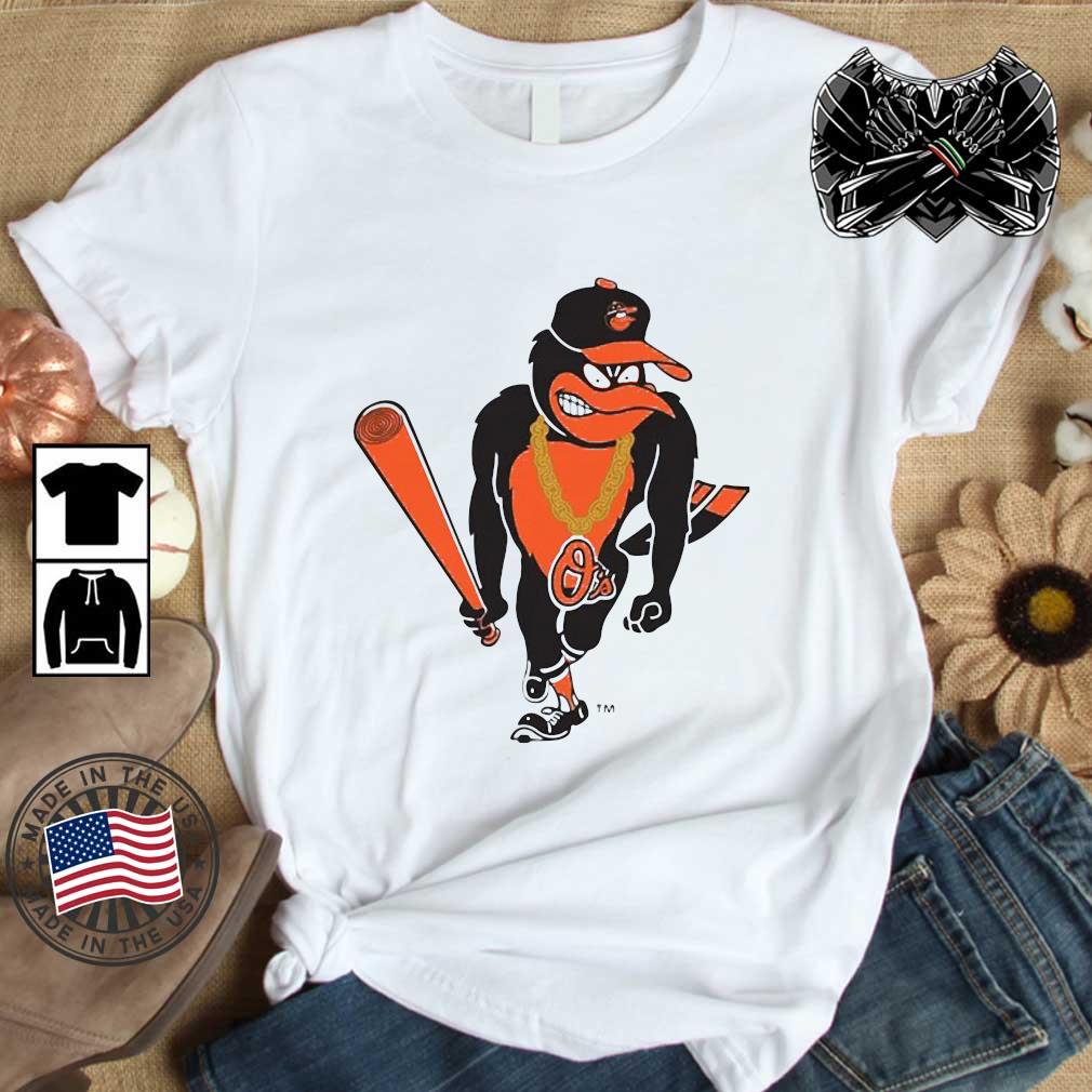 Baltimore Orioles Angry Bird T-Shirt