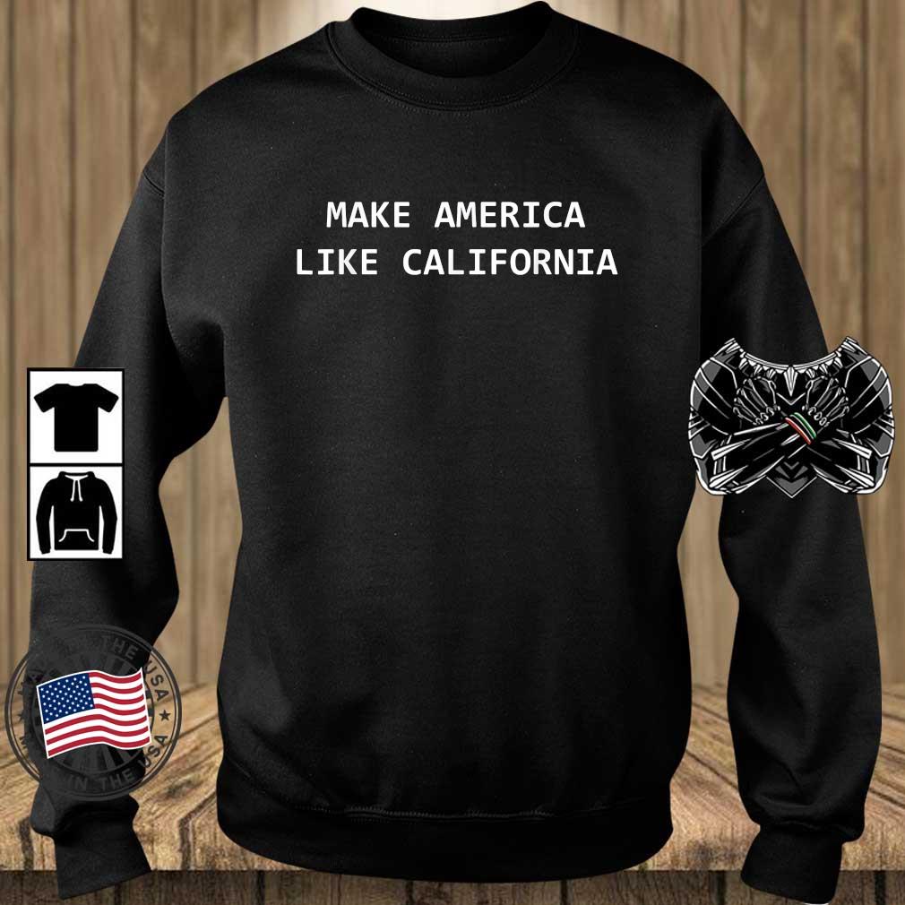 Make America Like California Progressive Democrat Liberal Shirt