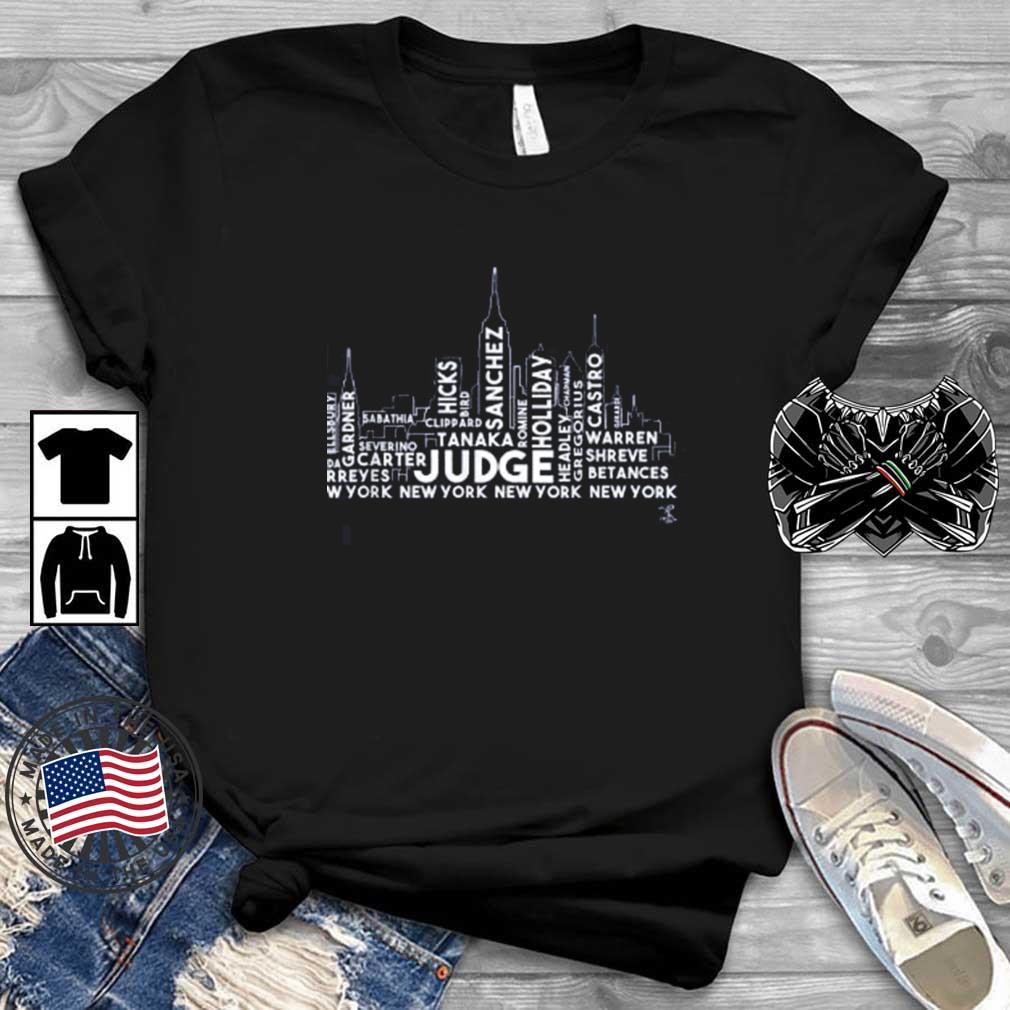 New York Yankees Aaron Judge Skyline 2022 Shirt
