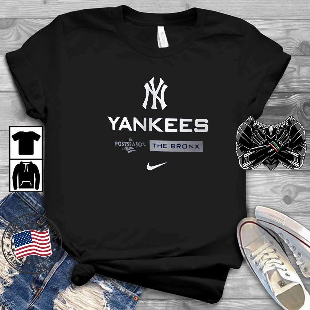 New York Yankees Nike Navy 2022 Postseason Authentic Collection Dugout T-Shirt