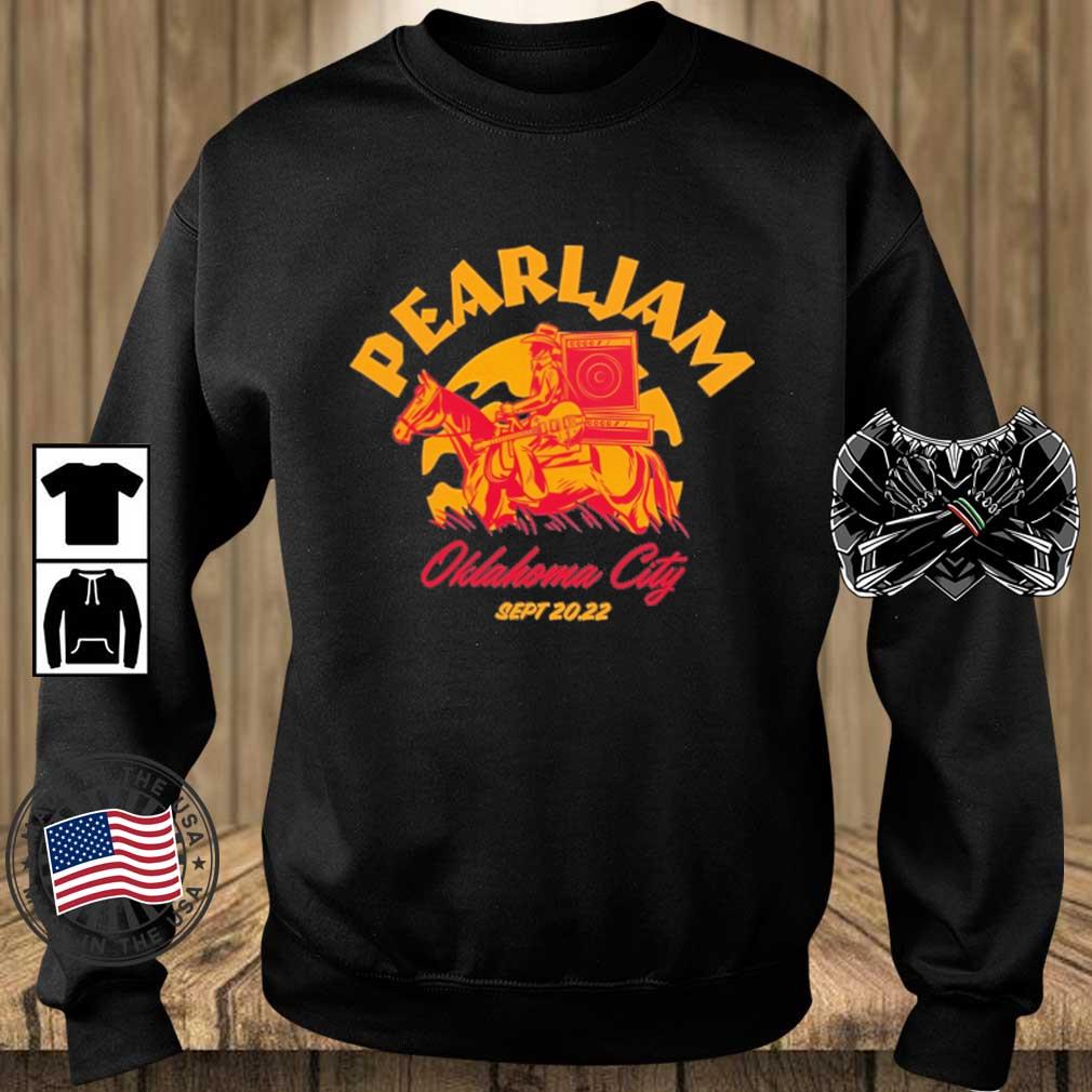 Pearl Jam Oklahoma City Sept 2022 shirt