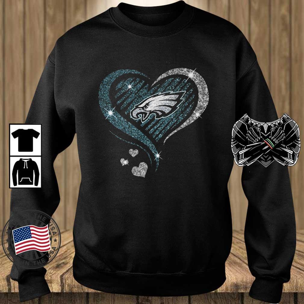 Philadelphia Eagle Heart Diamond Shirt