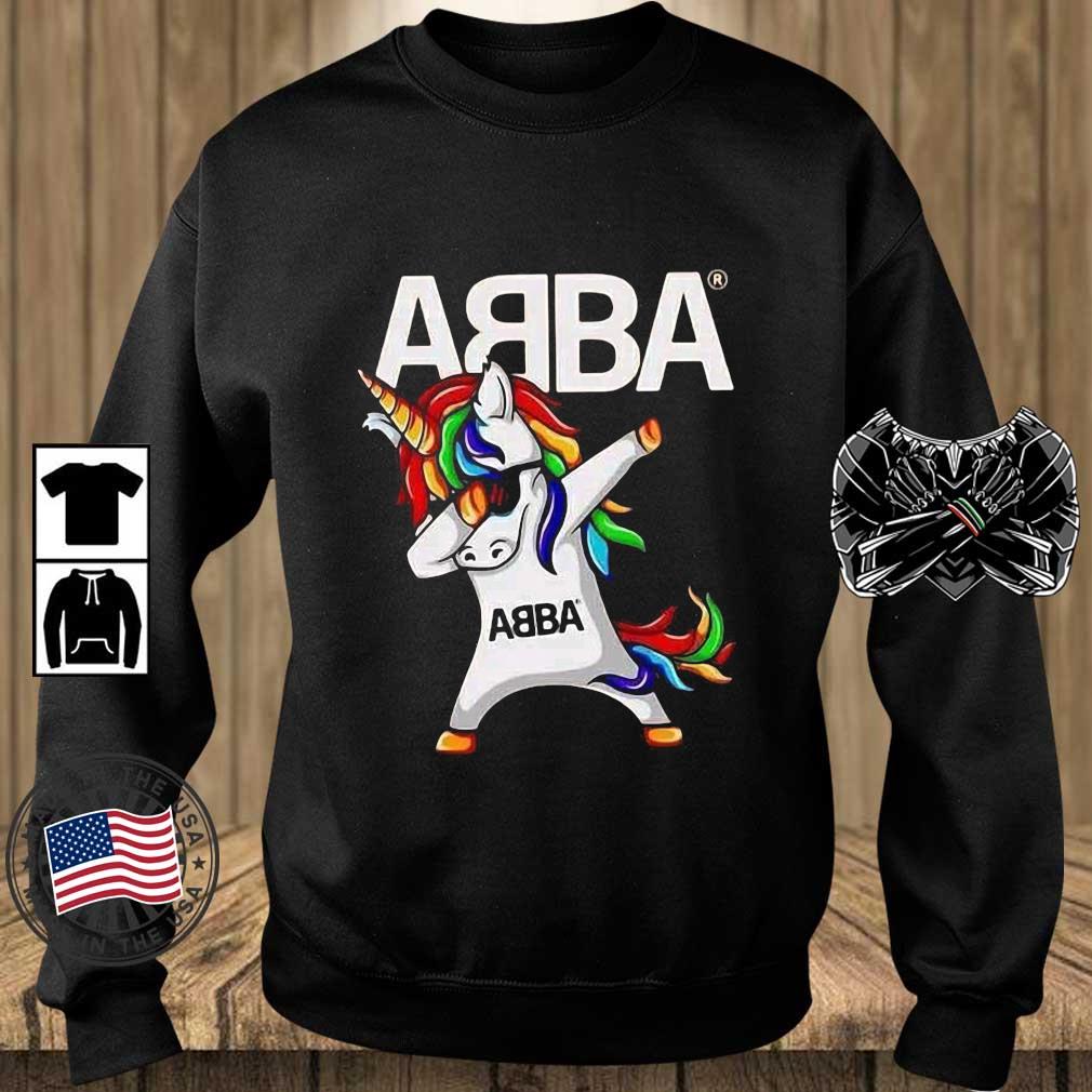 Unicorn Dabbing ABBA Shirt