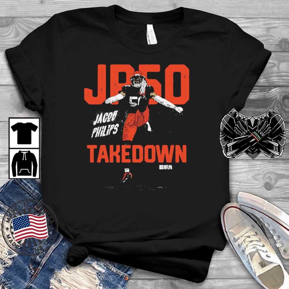 Cleveland Browns Jacob Phillips Jp50 Takedown s Teechalla dai dien den