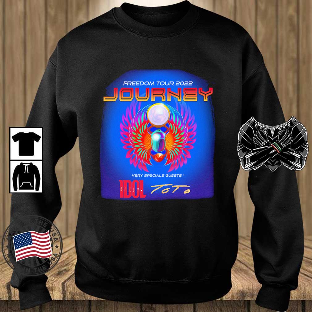 Freedom Tour 2022 Journey Very Special Guests Idol Toto shirt