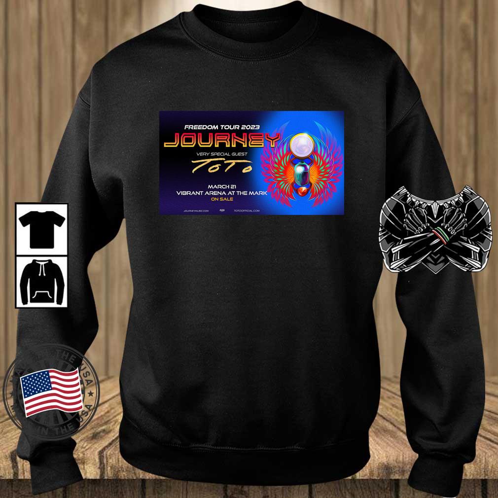 Freedom Tour 2023 Journey Very Special Guest Toto shirt