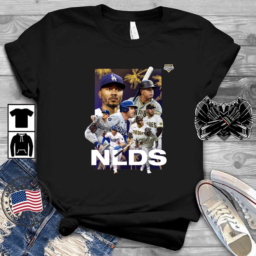 Los Angeles Dodgers Vs San Diego Padres Talkin' Baseball NLDS shirt