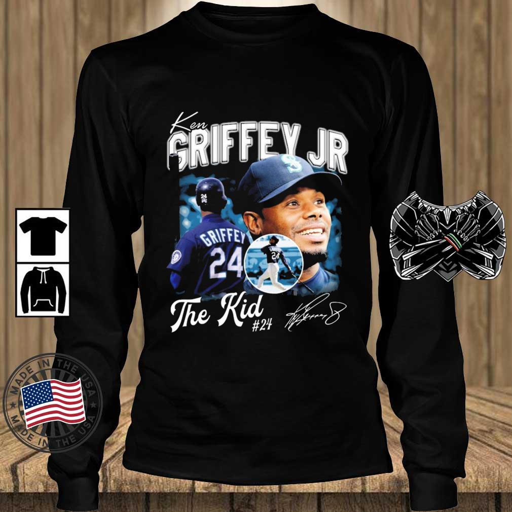 Seattle Mariners Ken Griffey Jr The Kid Signature shirt, hoodie