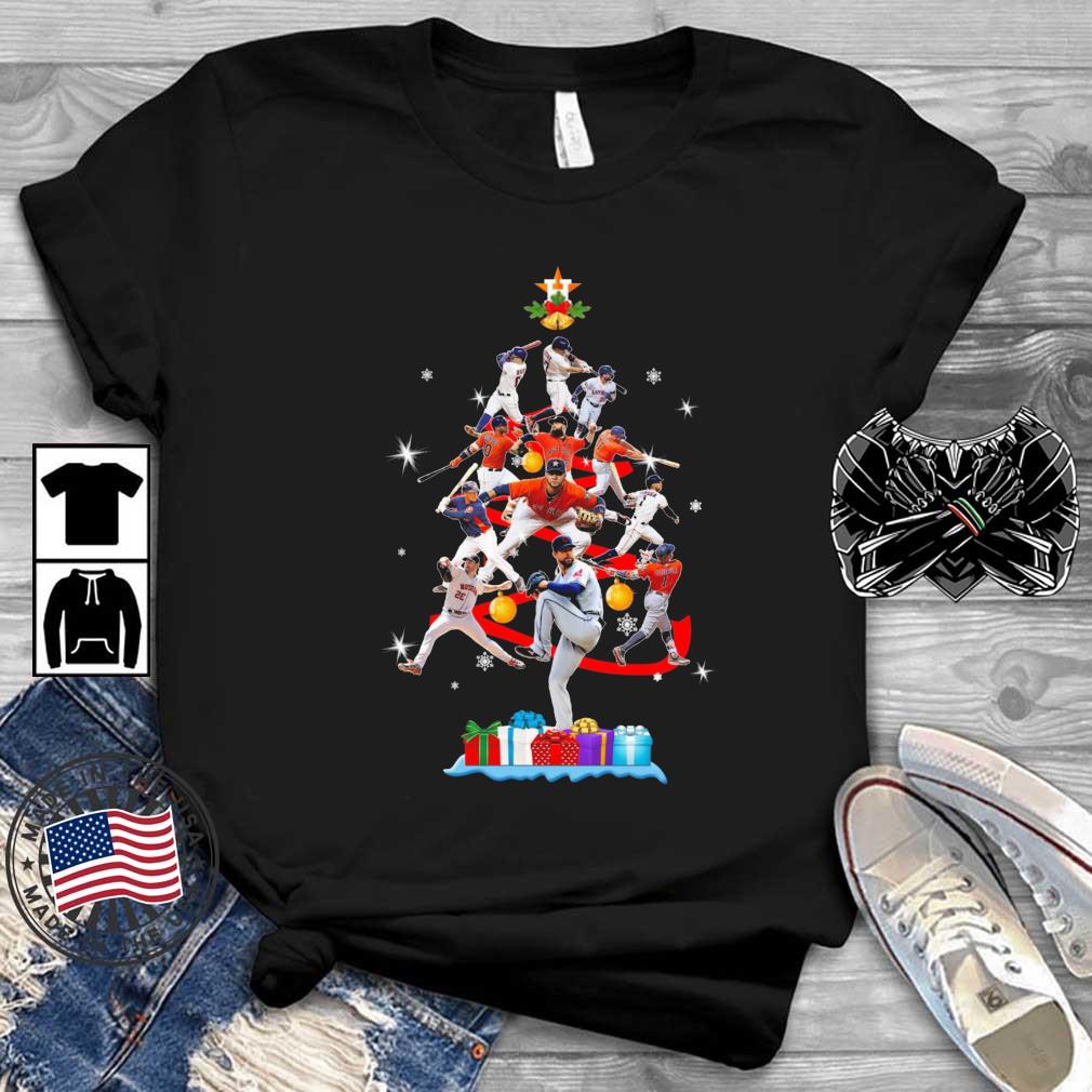 Houston Astros Players Christmas Tree sweatshirt