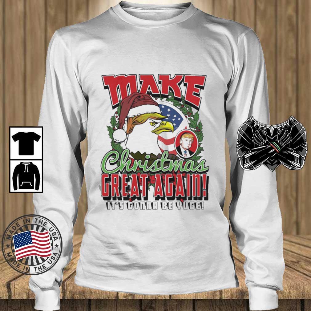 Make Christmas Great Again Xmas Eagle Trump Icon sweater