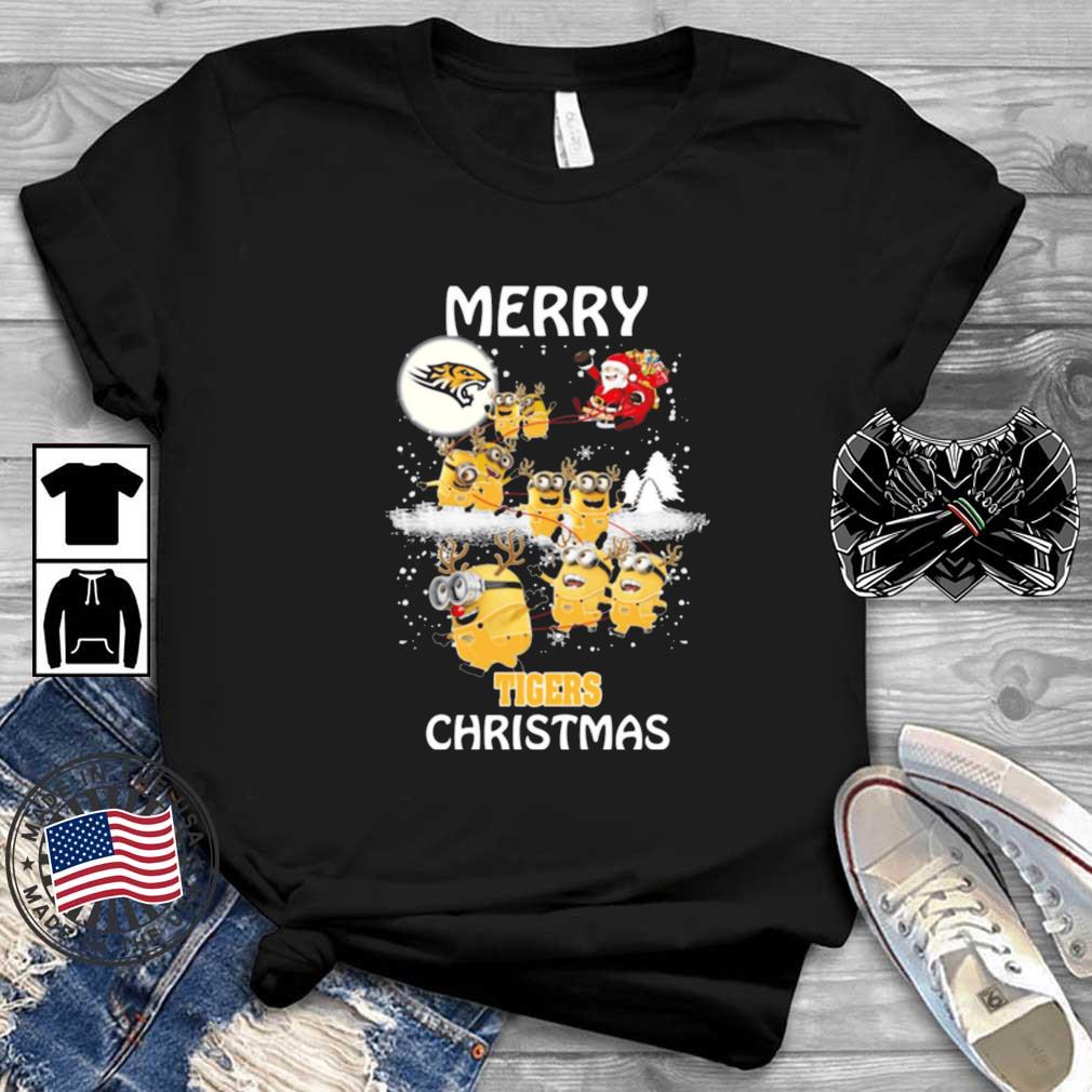 Minion Towson Tigers Merry Christmas sweater