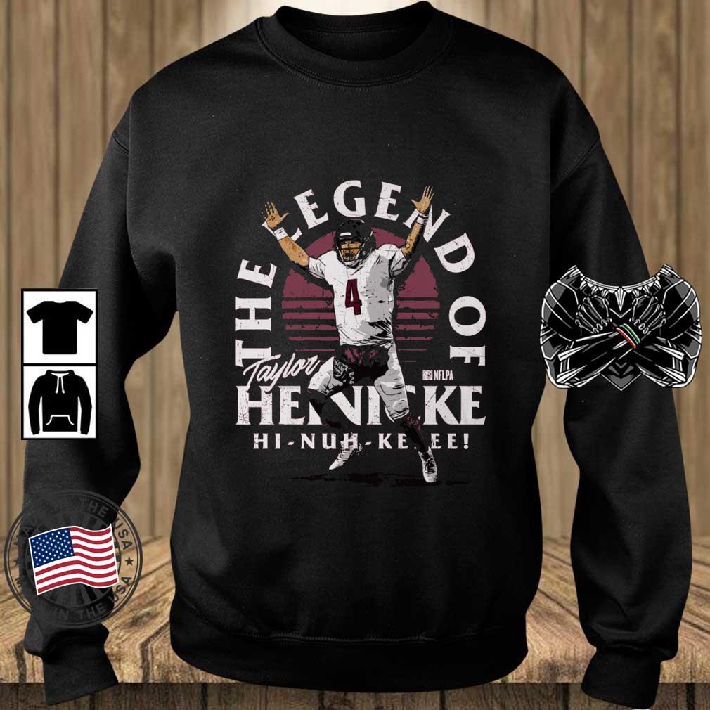 Taylor Heinicke Washington The Legend Signature shirt