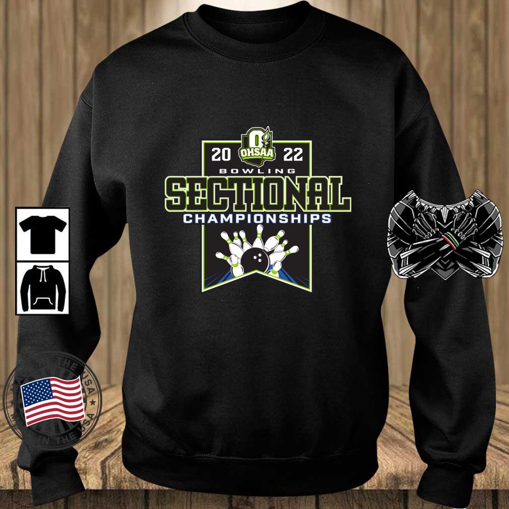 2022 OHSAA Bowling Sectional Championships shirt
