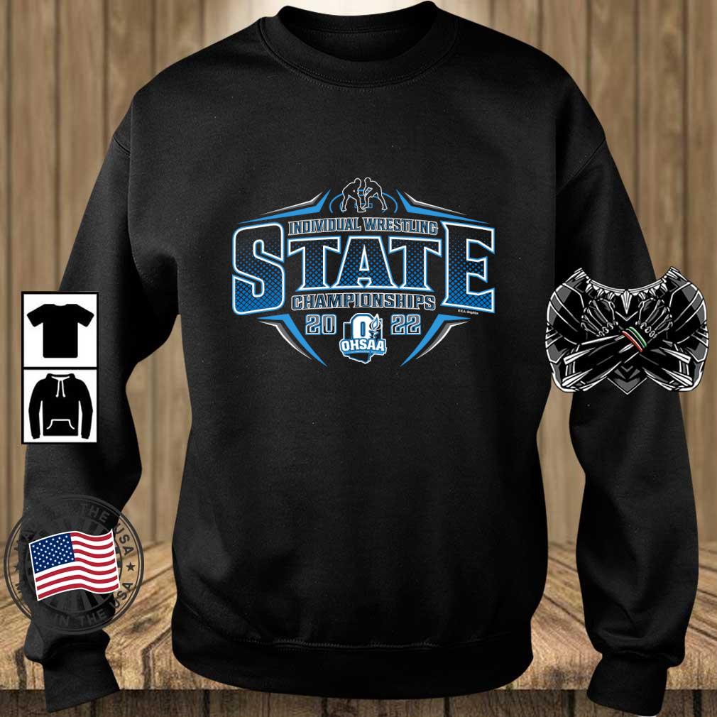 2022 OHSAA Individual Wrestling State Championships shirt