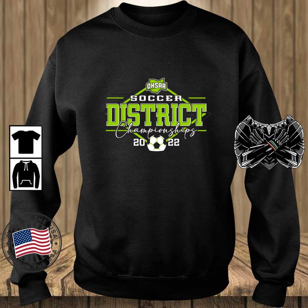 2022 OHSAA Soccer District Championships shirt