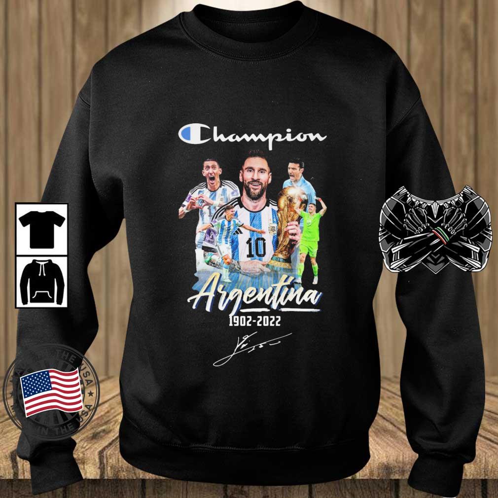 Champions Argentina 1902-2022 Signature shirt