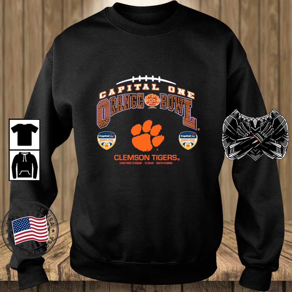 Clemson Tigers Capital One Orange Bowl Hard Rock Stadium 2022 shirt