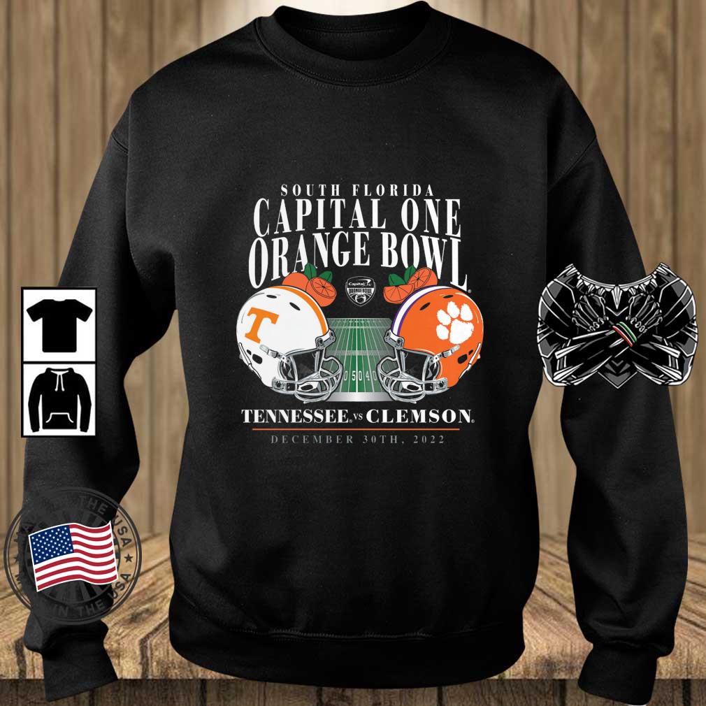 Clemson Tigers Vs Tennessee Volunteers South Florida Capital One Orange Bowl 202 shirt