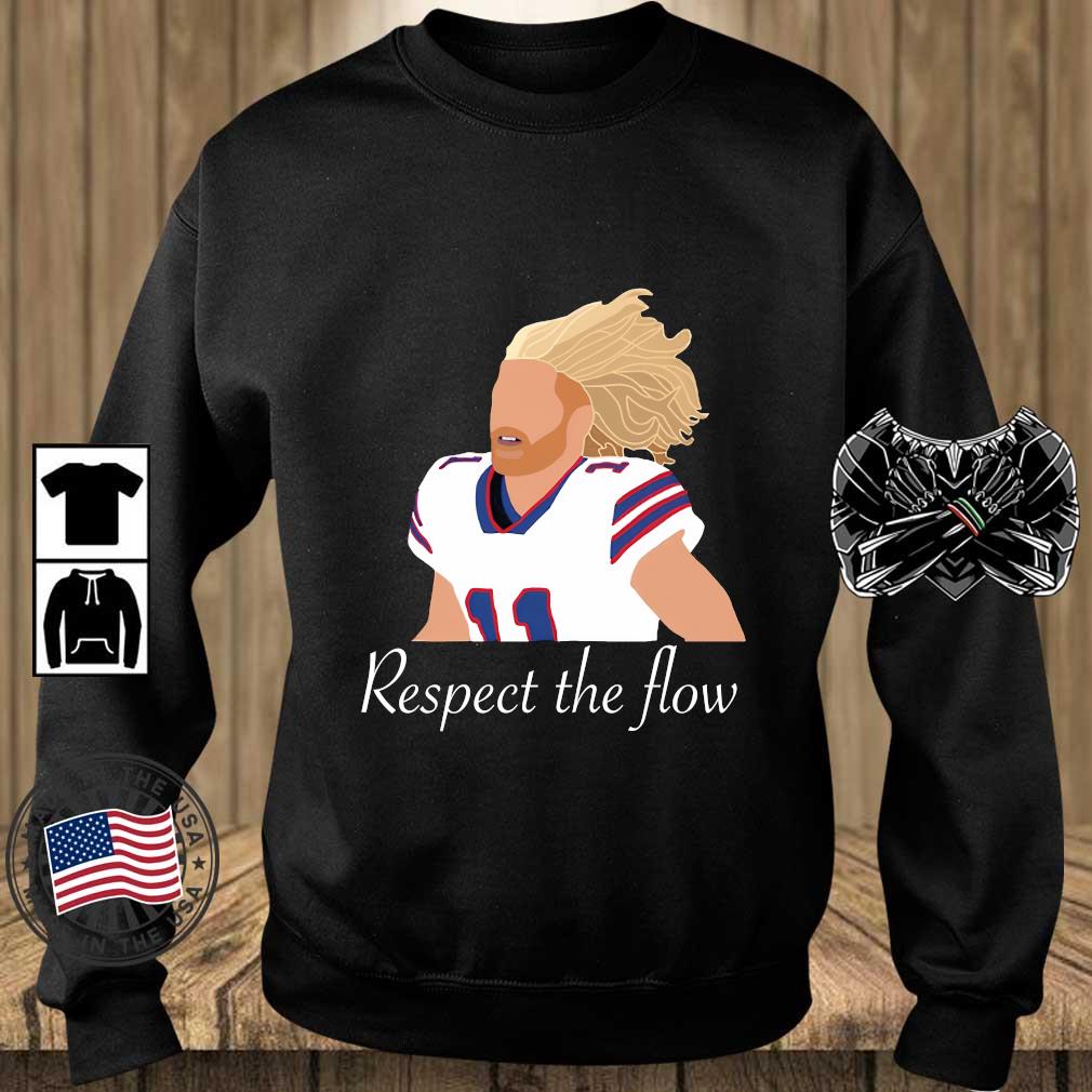 Cole Beasley Respect The Flow Buffalo Bills sweatshirt