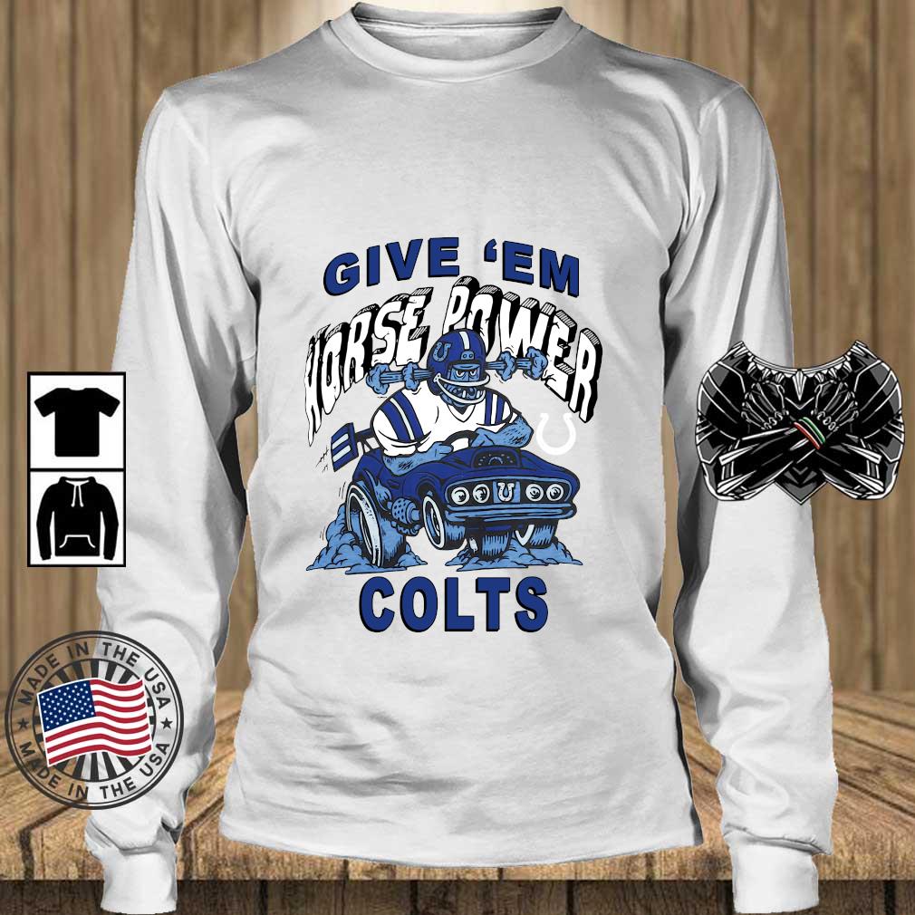 Indianapolis Colts Give 'em Horsepower Colts sweater