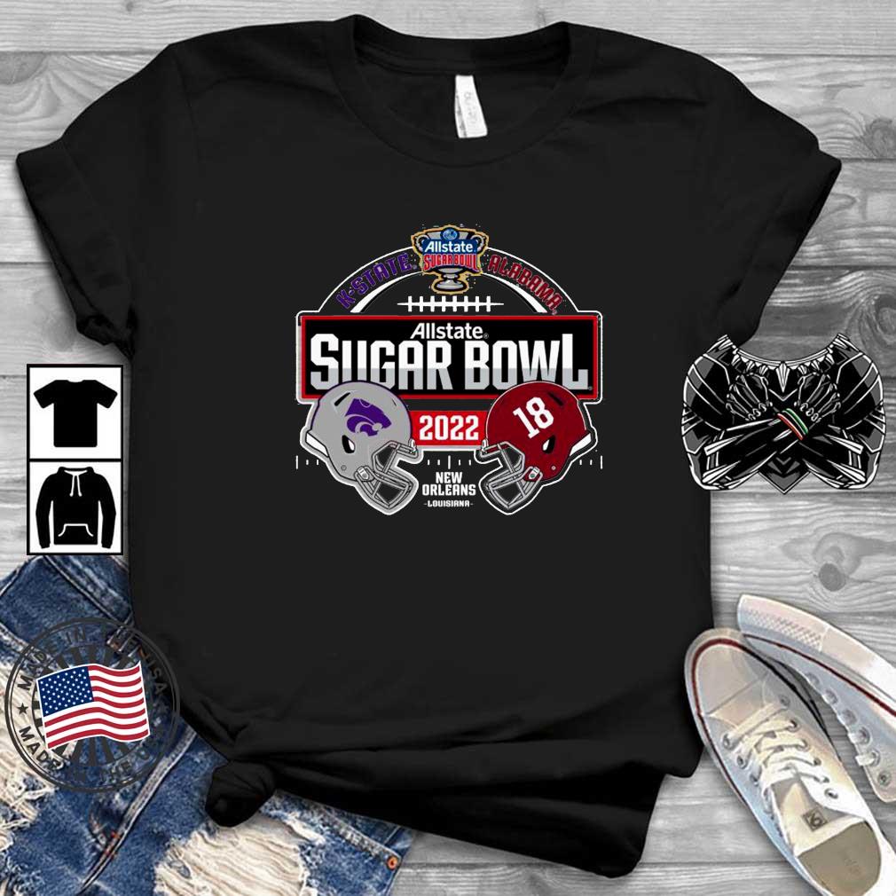 Kansas State Wildcats Vs Alabama Crimson Tide Allstate Sugar Bowl 2022 s Teechalla dai dien den
