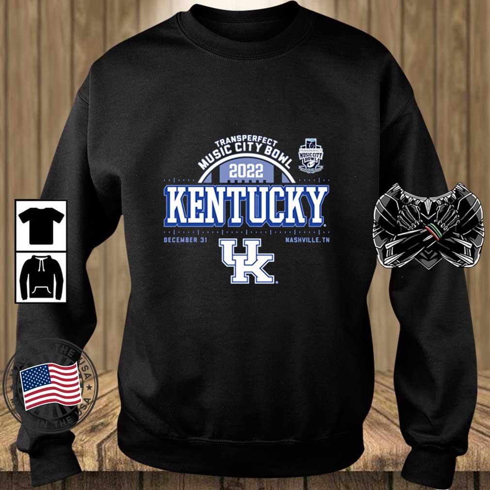 Kentucky Wildcats Transperfect Music Bowl 2022 shirt