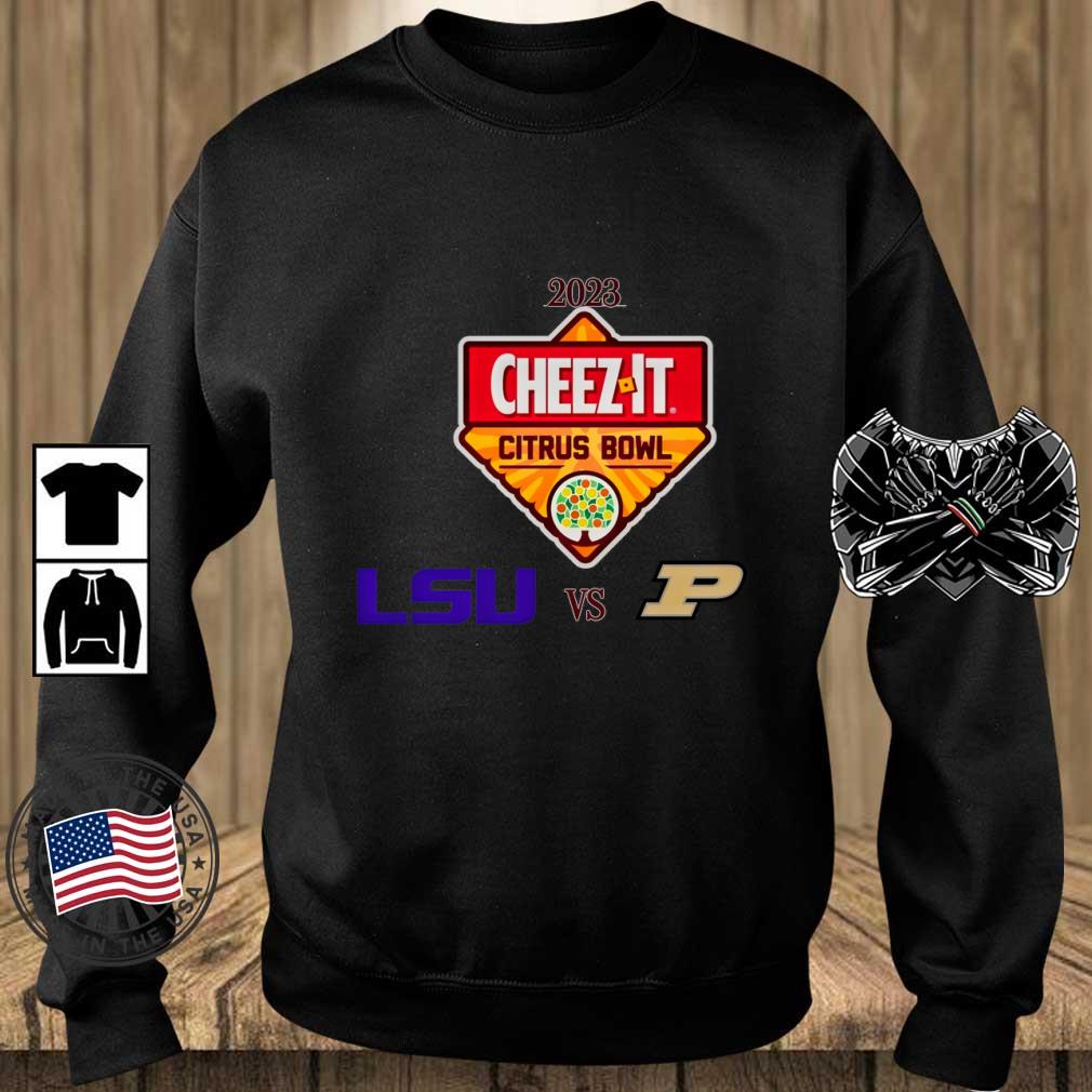 LSU Tigers vs Purdue Boilermakers 2023 Cheez-It Citrus Bowl t-shirt
