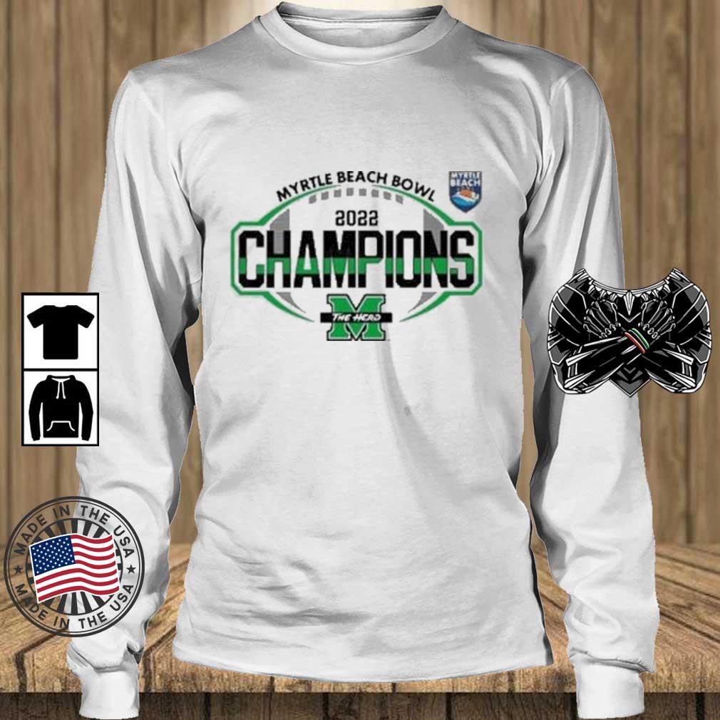 Marshall Football Myrtle Beach Bowl Champions 2022 shirt