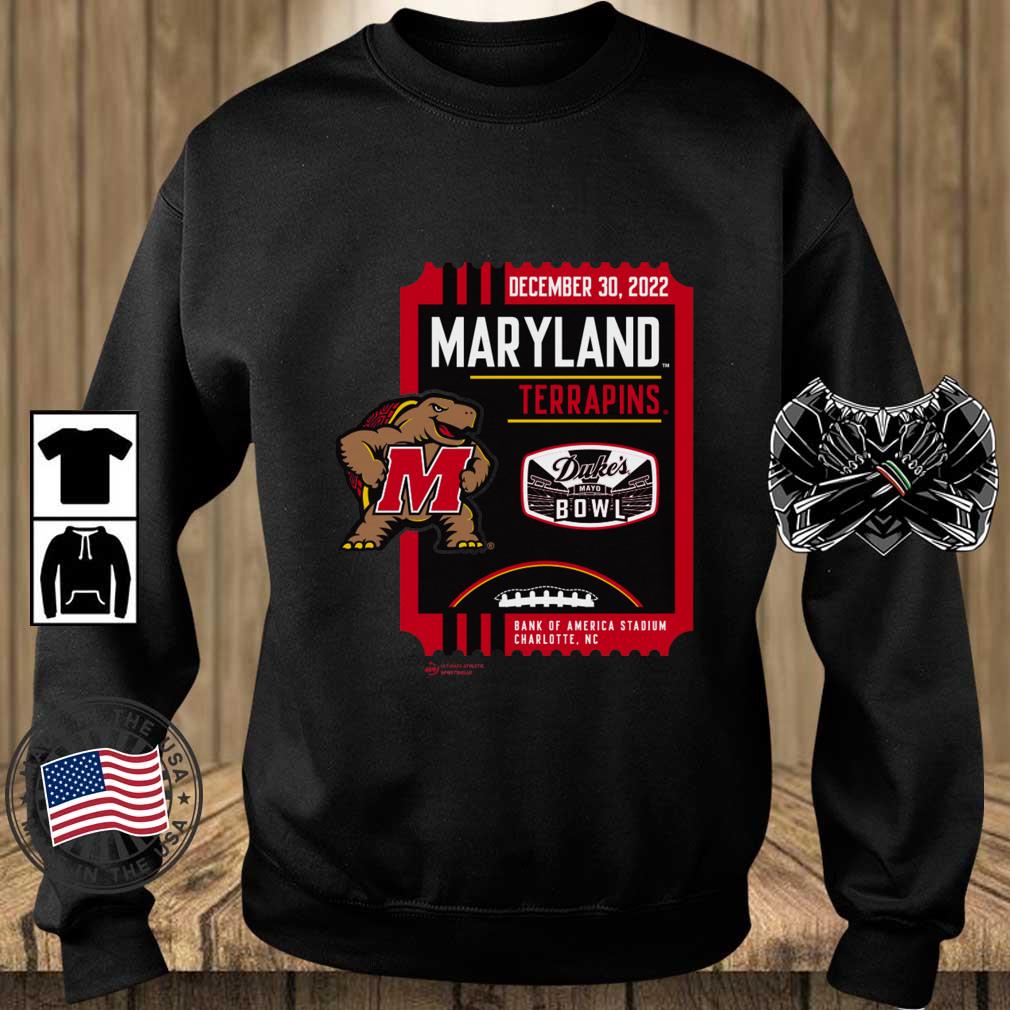 Maryland Terrapins 2022 Back Of America Stadium shirt
